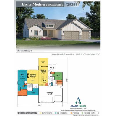 Hester Modern Farmhouse | #29399